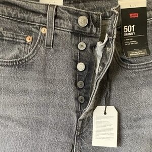 LEVI'S | 501 Skinny High-Rise Jeans 24Wx30L